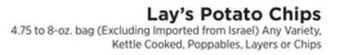 ShopRite Potato chips offer