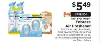ShopRite Air freshener offer
