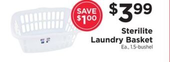 ShopRite Laundry basket offer