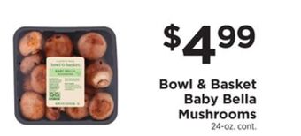 ShopRite Baby bella mushrooms offer