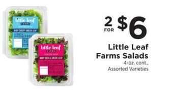 ShopRite Farms salads offer