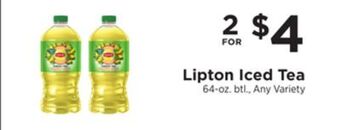 ShopRite Iced tea offer