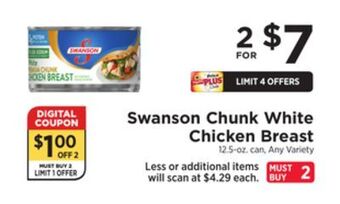ShopRite Chunk white chicken breast offer
