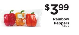 ShopRite Rainbow peppers offer