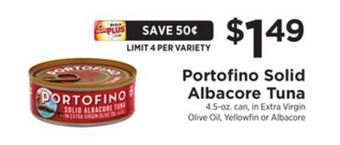 ShopRite Solid albacore tuna offer