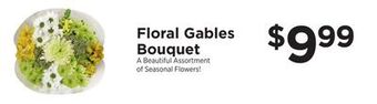 ShopRite Floral gables bouquet offer