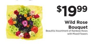 ShopRite Wild rose bouquet offer