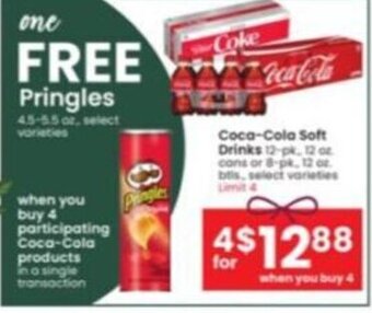 Albertsons Coca-Cola Soft Drinks offer