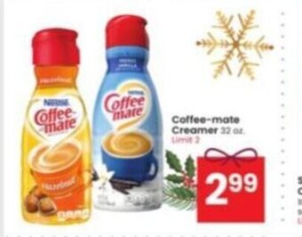 Albertsons Coffee-mate Creamer 32 oz. offer
