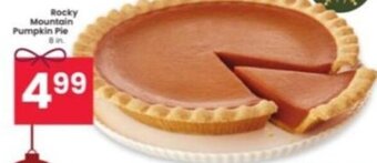 Albertsons Rocky Mountain Pumpkin Pie offer