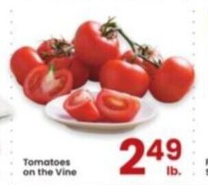 Albertsons Tomatoes on The Vine offer