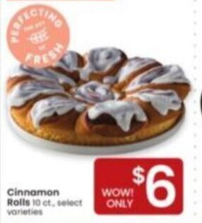 Albertsons Cinnamon Rolls 10 ct. offer