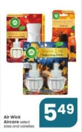 Albertsons Air Wick Aircare offer