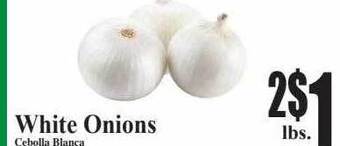 Baja Ranch White onions offer