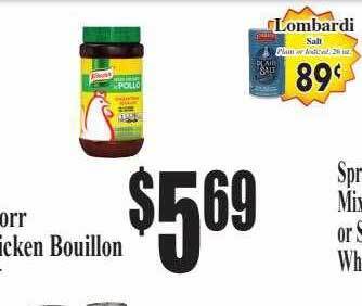 Baja Ranch Knorr chicken bouillon offer