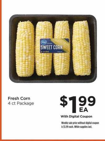 Foods Co Fresh corn offer