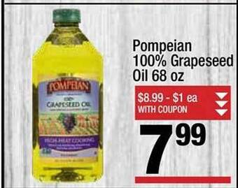 Super King Markets Pompeian 100% grapeseed oil offer
