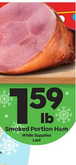 Save a Lot Smoked portion ham offer