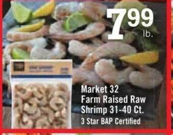 Price Chopper Market 32 farm raised raw shrimp offer