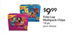 Publix Frito-lay multipack chips offer