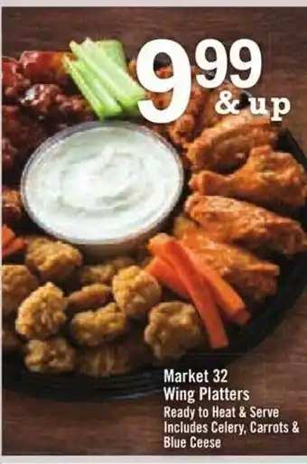 Price Chopper Market 32 wing platters offer