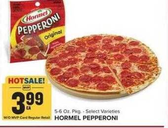 Food Lion Hormel pepperoni offer