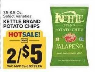 Food Lion Kettle brand potato chips offer