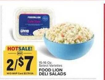 Food Lion Food lion deli salads offer