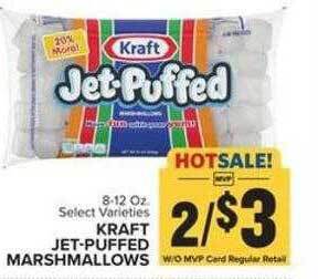 Food Lion Kraft jet-puffed marshmallows offer