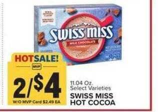 Food Lion Swiss miss hot cocoa offer
