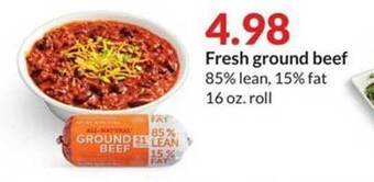 Hy-Vee Fresh ground beef offer