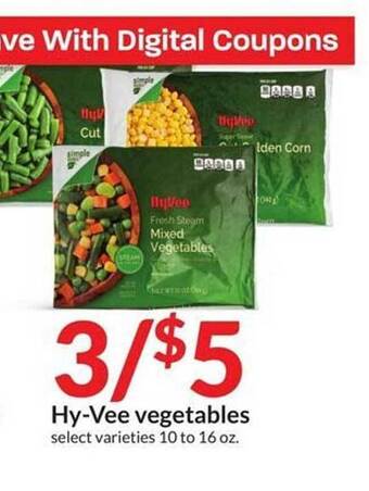 Hy-Vee Hy-vee vegetables offer