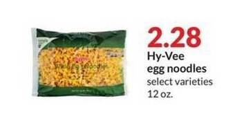 Hy-Vee Hy-vee egg noodles offer