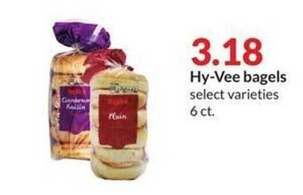 Hy-Vee Hy-vee bagels offer