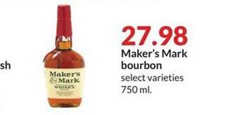 Hy-Vee Maker's mark bourbon offer