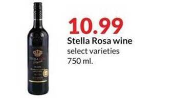 Hy-Vee Stella rosa wine offer