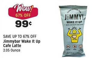 Grocery Outlet Jimmybar wake it up cafe latte offer