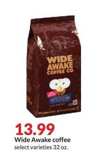 Hy-Vee Wide awake coffee offer