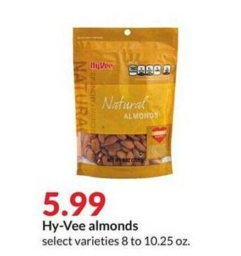 Hy-Vee Hy-vee almonds offer