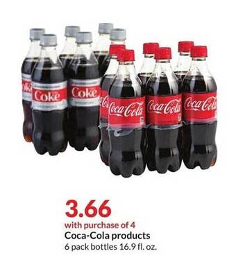 Hy-Vee Coca-cola products offer