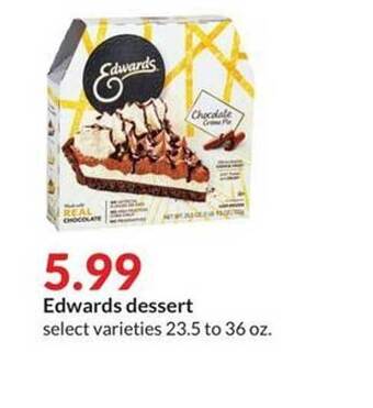 Hy-Vee Edwards dessert offer