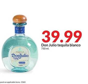 Hy-Vee Don julio tequila blanco offer
