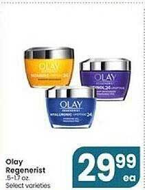 Jewel-Osco Olay regenerist offer