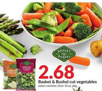 Hy-Vee Basket & bushel cut vegetables offer