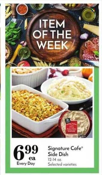Pavilions Signature cafe side dish offer