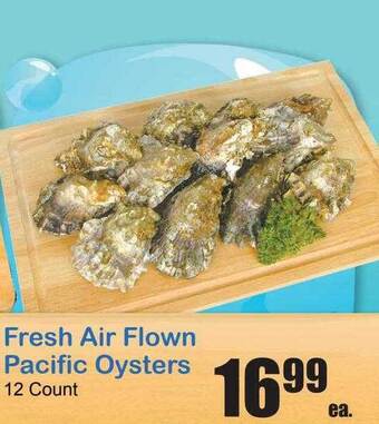 Times Supermarkets Fresh air flown pacific oysters offer