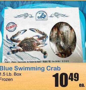 Times Supermarkets Blue swimming crab offer