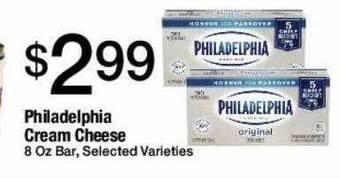 Jons International Philadelphia cream cheese offer