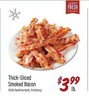 Sprouts Farmers Market Thick-sliced smoked bacon offer