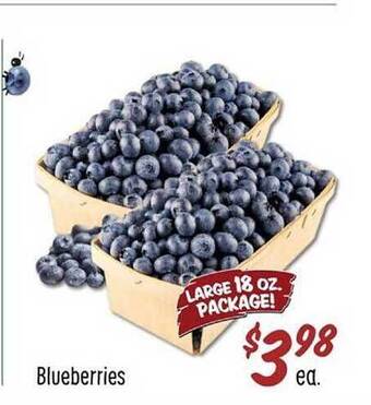 Sprouts Farmers Market Blueberries offer